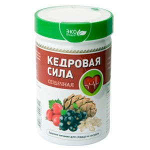 Продукт Белково-Витаминный «Кедровая Сила Сердечная»